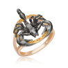 Кольцо "Скорпион" из золота с цитрином арт. 01-5777-00-206-1111 PLATINA
