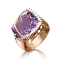 Кольцо из золота с аметистом арт. 01-5243-00-203-1110-46 PLATINA Jewelry