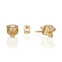Серьги "Пантеры" из желтого золота PLATINA 02-5304-00-000-1130