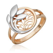 Кольцо «Древо жизни» из золота PLATINA  01-5789-00-000-1111