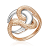 Кольцо "Змеи" из золота арт. 01-5781-00-000-1111 PLATINA