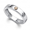 Кольцо из серебра с бриллиантами арт. 01-2066/000Б-00 АЛЬКОР