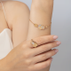 Браслет из красного золота с бриллиантами 05-0739-00-101-1111 PLATINA JEWELRY