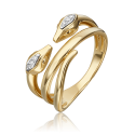 01-5499-00-101-1121 Кольцо из желтого золота с бриллиантом - PLATINA  