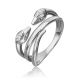 Кольцо из белого золота с бриллиантом - PLATINA  