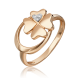 Кольцо из золота с бриллиантом - PLATINA Jewelry
