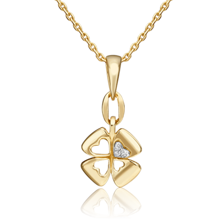 Подвеска из золота с бриллиантом - PLATINA  Jewelry