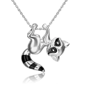 03-3353-00-000-0200 Подвеска из серебра с эмалью PLATINA Jewelry - Енотик