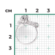 Кольцо из серебра с эмалью PLATINA Jewelry - Мышка