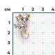 03-3420-00-000-0200 Подвеска из серебра с эмалью PLATINA Jewelry - Львенок