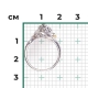 01-5661-00-000-0200 Кольцо из серебра с эмалью PLATINA Jewelry - Львенок
