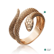 Кольцо из золота "Змея", Платина Кострома